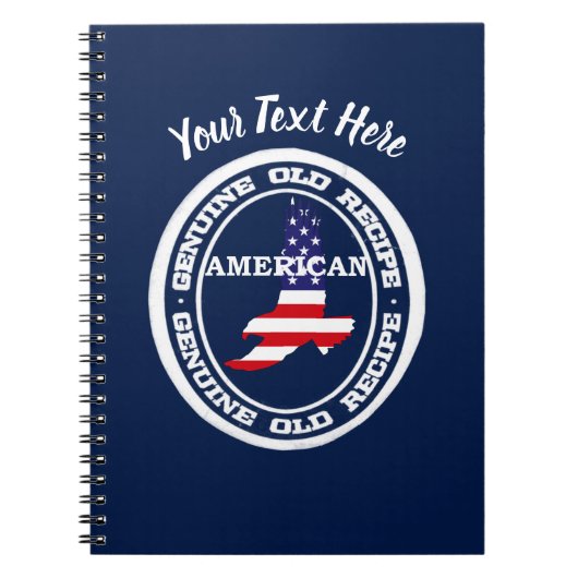 Genuine Recipe American Notizblock (Vorderseite)