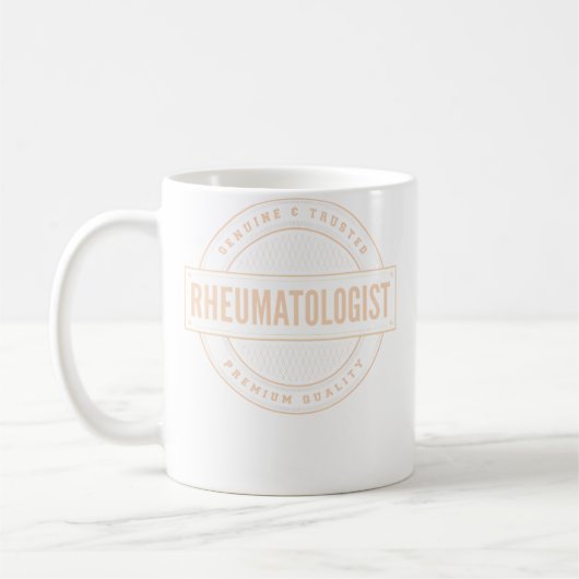 Genuine Trusted Rheumatologe Doktor Apparel Kaffeetasse (Links)