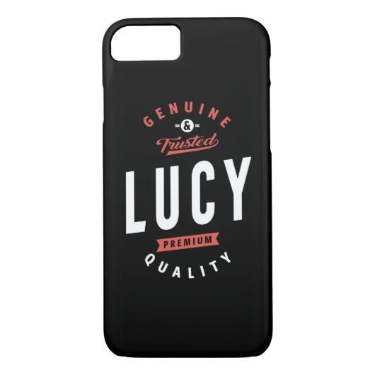 Genuine und Trusted Lucy Case-Mate iPhone Hülle (Rückseite)