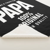 Genuine und Trusted Papa | Father Gift Sherpadecke (3/4)