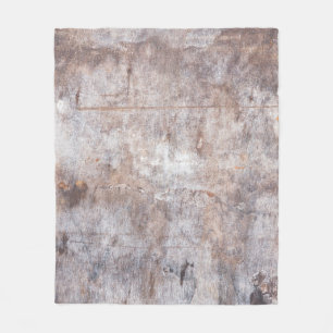 Genuine vintage washouts on the wooden surfaceaged fleecedecke