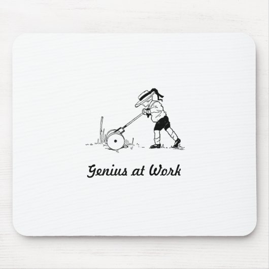Genus am Arbeitsplatz Maus-Pad Mousepad (Vorne)