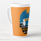 Genus Pelecanus Bird Art Milchtasse (Linke Ecke)