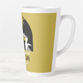 Genus Pelecanus Bird Art Milchtasse (Rechts)