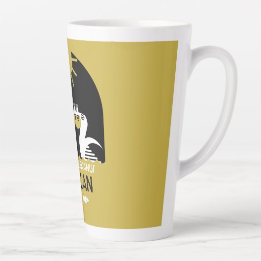 Genus Pelecanus Bird Art Milchtasse (Rechts)