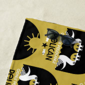 Genus Pelecanus Bird Art Strandtuch (Beispiel)