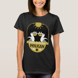 Genus Pelecanus Bird Art T-Shirt