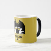 Genus Pelecanus Bird Art Verwandlungstasse (VorderseiteRechts)