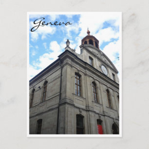 Genva-Architektur Postkarte