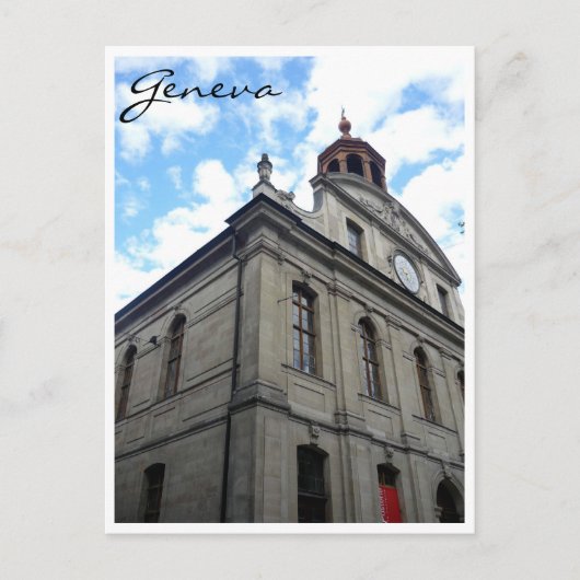 Genva-Architektur Postkarte (Vorderseite)