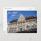 Genva-Architektur Postkarte (Vorne/Hinten)
