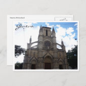 Genva Kirche Postkarte (Vorne/Hinten)