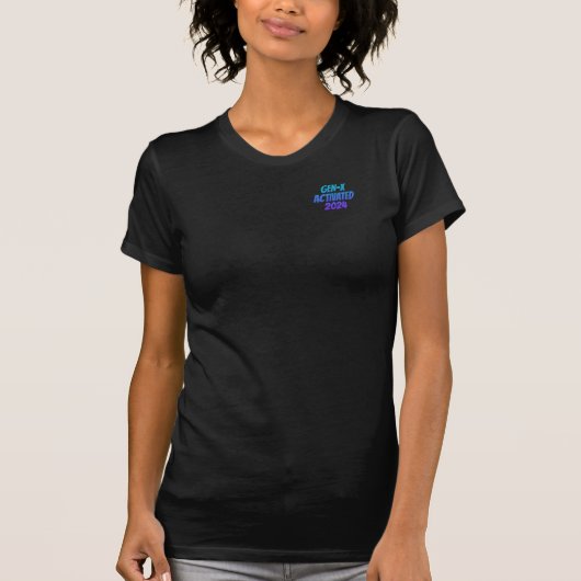 GenX Activated 2024 T - Shirt (Vorderseite)