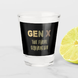 GenX—Die Generation der Fersen Schnapsglas