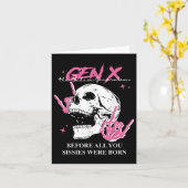 Genx die schlechte Generation vor allem, was Sie S Karte (Gelbe Blume)