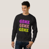 Genx Neon Fun Sweatshirt (Vorne ganz)