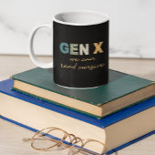 GenX - Wir können kursiv lesen Kaffeetasse