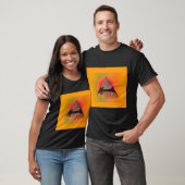 Geo Abstrakt Pyramid T - Shirt (Unisex)