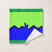 Geo Badhandtuch Set (Waschlappen)