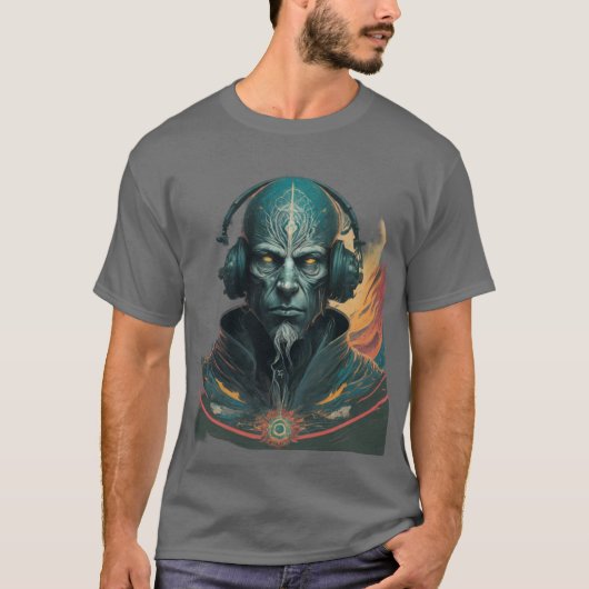 Geo Beats: DJ der Erde T-Shirt (Vorderseite)
