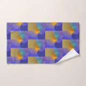 Geo Blue Reflexionen Badhandtuch Set (Handtuch)