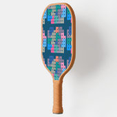 Geo Bricks Puzzle Pickleball Schläger (Links)