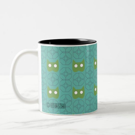 Geo Cat Tasse - Geo Cat Collection von TR Forsman (Links)