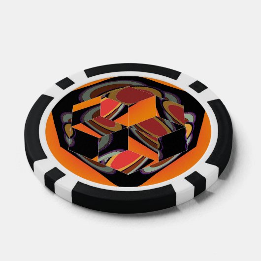 Geo Cube Pokerchips (Einzeln)