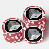 Geo Cube Pokerchips (Stapel)