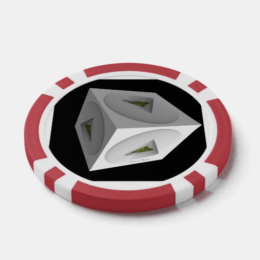 Geo Cube Pokerchips (Einzeln)