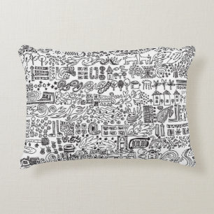 Geo Design abstrakte Muster. Dekokissen