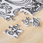 Geo Design abstrakte Muster. Puzzle (Seite)