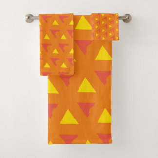 Geo Design Badehandtuch-Set  Badhandtuch Set