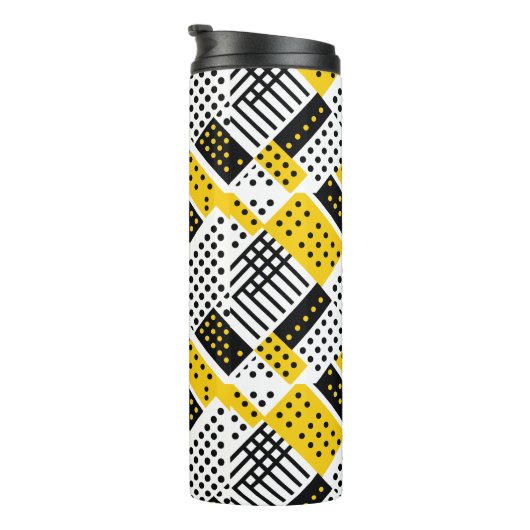 Geo Doodle23 Thermosbecher (Nach rechts gedreht)