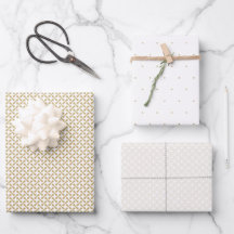 Geo Dot verbindet Gold und Weiß