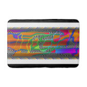 Geo Drape Multicolor Medium Badematte (Vorderseite)