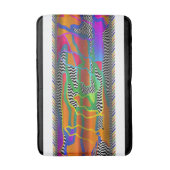 Geo Drape Multicolor Medium Badematte (Vorderseite Vertikal)