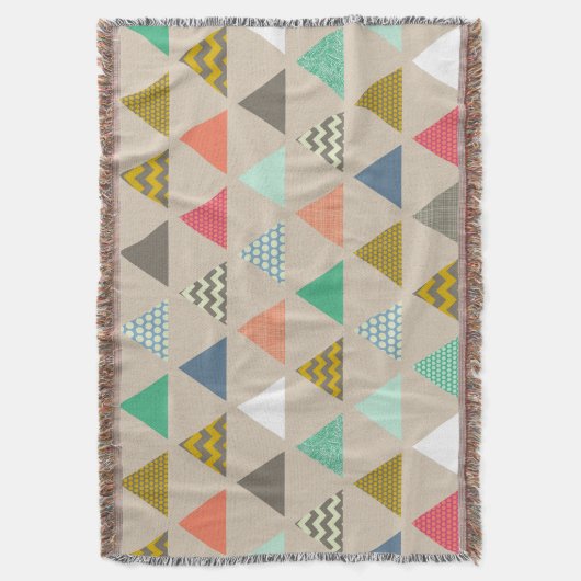 Geo-Dreiecke Decke (Vorderseite Vertikal)