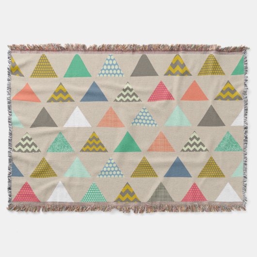 Geo-Dreiecke Decke (Vorderseite)