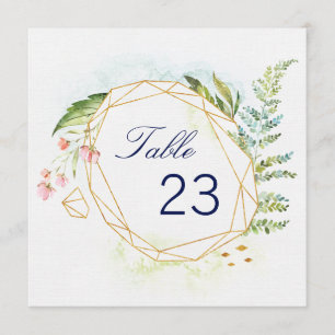 Geo Envy Tischnummern