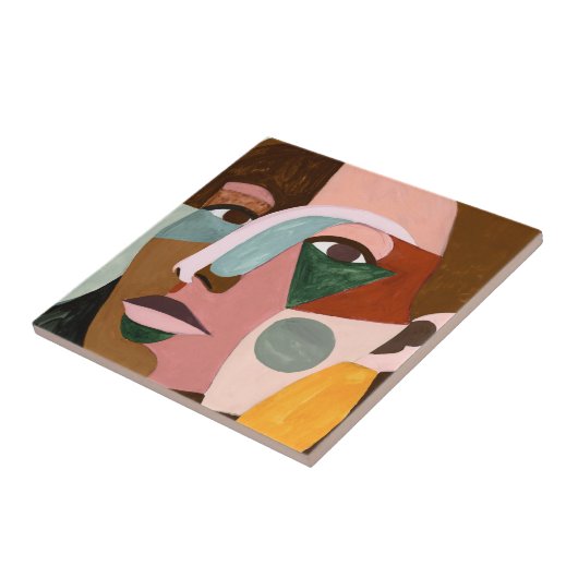 Geo Face Fliese (Seite)