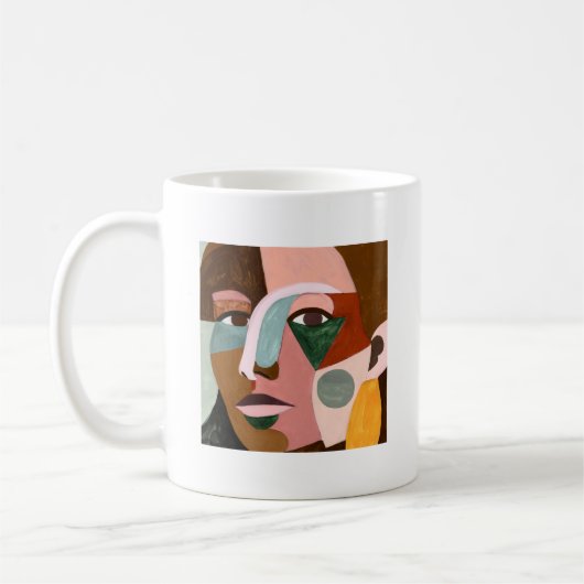 Geo Face Kaffeetasse (Links)