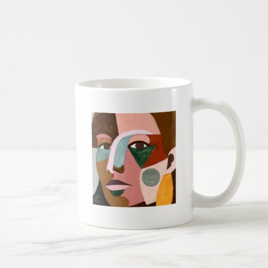 Geo Face Kaffeetasse (Rechts)