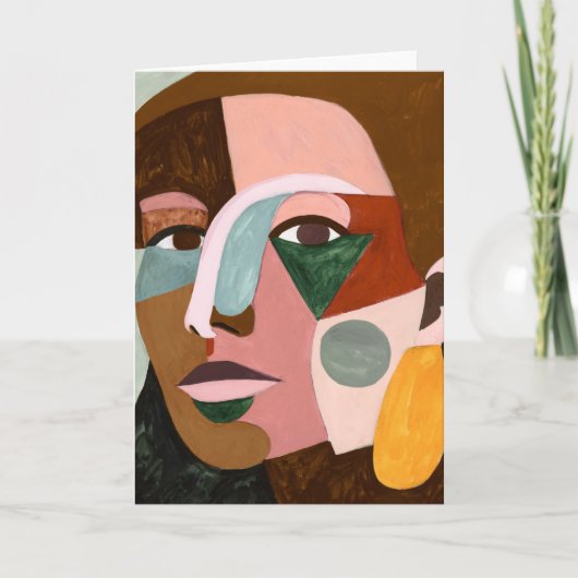 Geo Face Karte (Vorderseite)