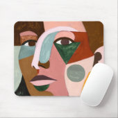 Geo Face Mousepad (Mit Mouse)