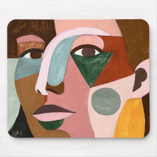 Geo Face Mousepad (Vorne)