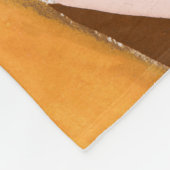 Geo Face Upclose Fleecedecke (Ecke)