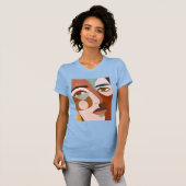 Geo Face Upclose T-Shirt (Vorne ganz)