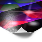 Geo-Fantasy Night Twinkling Skies Print Fotodruck (Ecke)