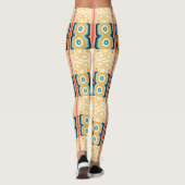 Geo Floral Pattern Leggings (Rückseite)